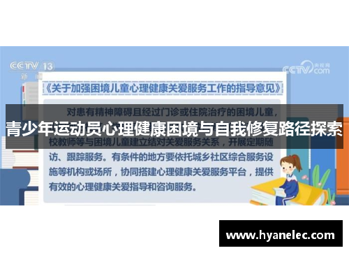 青少年运动员心理健康困境与自我修复路径探索